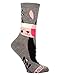 Blue Q La-Di-Da Cat Socks,One Size (fits women's shoe size 5-10 US),Grey, Pink, Black, White