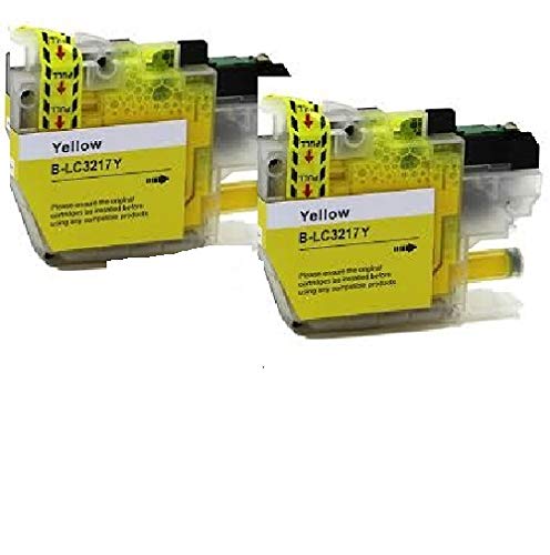 NOW INK. 2 YELLOW LC-3219XL LC-3219XLY INK CARTRIDGES COMPATIBLE WITH BROTHER MFC-J5330DW, J5335DW, J5730DW, J5930DW, J6530DW, J6930DW, J6935DW (XL Capacity LC-3219xl, 2 Yellow)