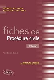 Fiches de procédure civile