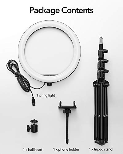 ESR Ring Light with Tripod Stand & Phone Holder,10\