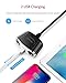 BESTEK 150W 2-Socket Cigarette Lighter Power Adapter DC Outlet Splitter 3.1A Dual USB Car Charger for iPhone X/8/7/6s/6 Plus, iPad, Samsung Galaxy S9/S9 Plus and More