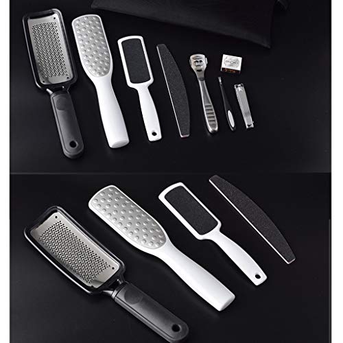 Aviat 8Pcs Portable Professional Manicure Pedicure Set Stainless Steel Nail Bag Kit Antibacterial Removal Beauty Tools Set - Thumbnail 7