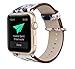 Pantheon Designer Leather Watch Band Compatible with Apple iWatch Series 4 3 2 1, 38mm / 40mm