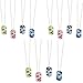 Video Game Party Favors for 12 - Paratroopers 3 Inch (12), Camo Dog Tag Chains (12), Mini Treasure Chests (12), and Gamer Party Sticker (Total 37 Pieces)