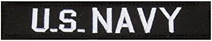 Personalized Custom Name Tag,Embroidered Military Fastener Patches,Iron On Name Tapes (Betwwen 6" to 8", Velcro)