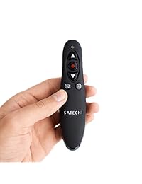 Satechi Bluetooth Control de puntero inalámbrico recargable Keynote presentación PowerPoint control remoto