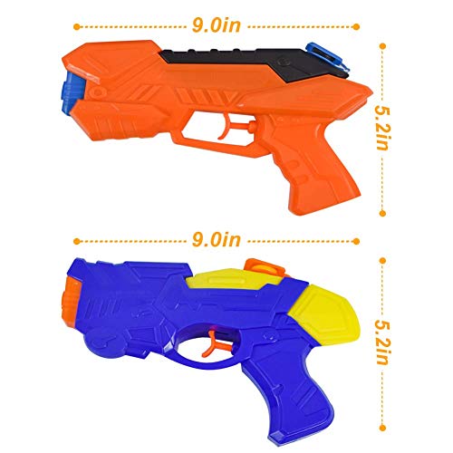 MINGKIDS Water Gun for Kids,Boys Squirt Guns , Durable Shooting, Long Range and Lovely Shape, Water Pistol Toy for Party Favors (1 Pcs Blue)