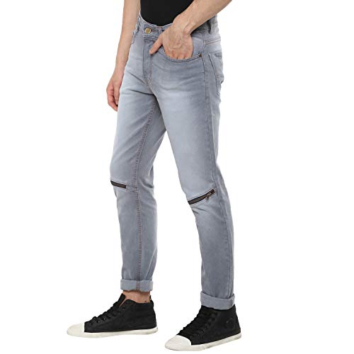 Zippered Jeans Stretch - Kauferbay