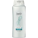 Suave Professionals Plus 2 in 1 Shampoo and Conditioner, pH Balanced 28 oz (Pack of 4)