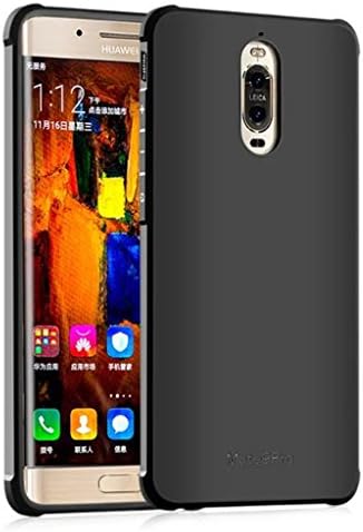 HuaWei Mate 9 Pro Case, Business Series ShockProof Ultra Thin Soft Silicone Back Case Cover for HuaWei Mate 9 Pro (Black)