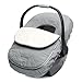 JJ Cole Car Seat Cover for Infants, Graphite