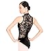 Adult Lace Back Tank Leotard N8699BLKS Black Small