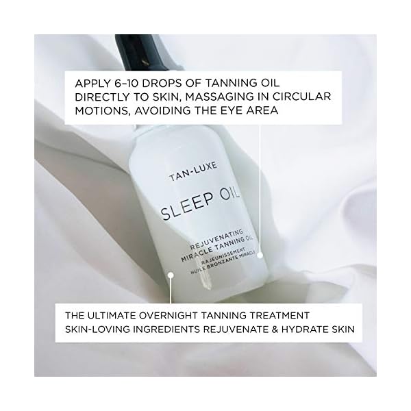 Tan-Luxe-SLEEP-OIL-Fake-Tan-Serum-20-ml-Overnight-Gradual-Tanning-Skin-Care-for-Face-Cruelty-Toxin-Free Tan Luxe SLEEP OIL Fake Tan Serum, (20 ml) Overnight Gradual Tanning Skin Care for Face, Cruelty & Toxin Free