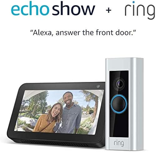 Ring Video Doorbell Pro with Echo Show (Charcoal) in Kuwait