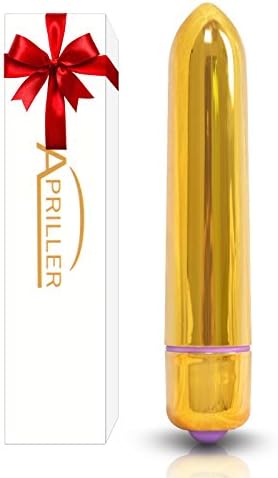 Bullet Vibrating Massager/Toy for Women/Multi-Speed Electric Wireless Portable Mini Vibrator/Vibes - 10 Speed Viberate Toys for Back,Neck,Muscle Aches and Body Relaxing,Cordless,Waterproof - Apriller