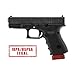 UTG Pro Plus 0 Base Pad, Glock Small Frame, Matte Red Aluminum