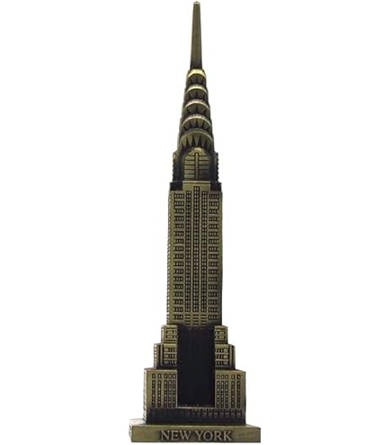 ZOVIE Empire State Building Metal World Building Model Home