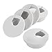 HomeDone Desk Grommet 2-Inch White 5-Pack