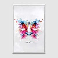 Framed Canvas Wall Art Insect Canvas Prints Home Artwork Decoration for Living Room,Bedroom - 16x24 inches