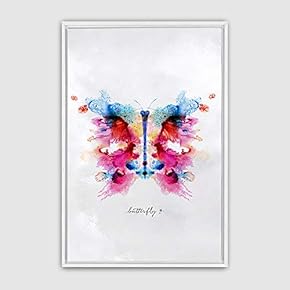 Framed Canvas Wall Art Insect Canvas Prints Home Artwork Decoration for Living Room,Bedroom - 16x24 inches