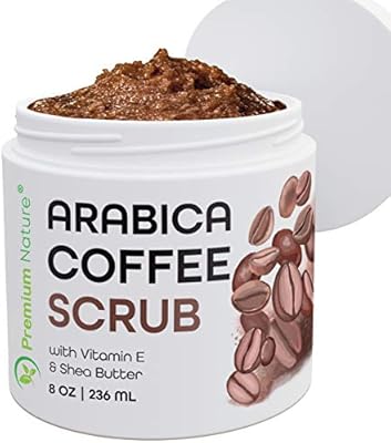 coffee exfoliating scrub