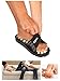 Kkika Sandal Reflex Massage Slippers Acupuncture Foot Healthy Massager Shoe For Man 6-7.5/Women 6.5-8.5
