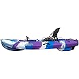 BKC FPK 8-Foot Single Foldable Kayak w/Pedal Drive, Paddle & Seat Included