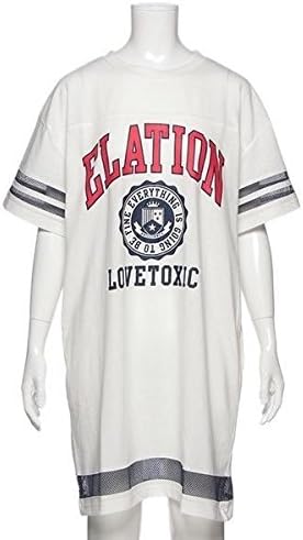 Amazon ラブトキシック Lovetoxic メッシュ切り替えカレッジロゴワンピース オフホワイト 160 ガールズ 通販