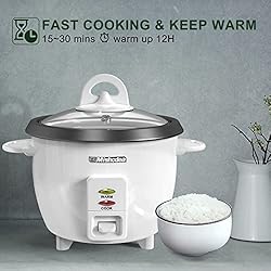 Mishcdea Rice Cooker 5 Cups Uncooked