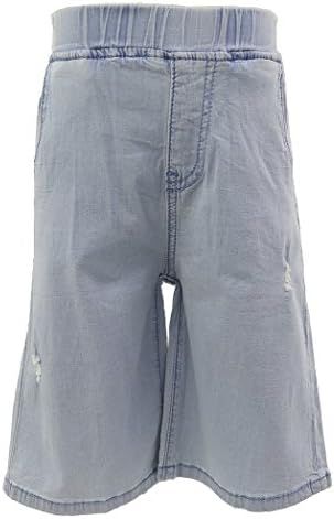 Girls Kids Cotton Denim Knee-length Jeans Shorts Pants Clearance Size 4t 5 6 8 10 12