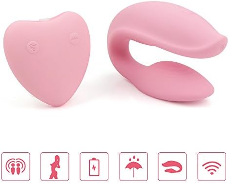 Leqipin Multi Speed Electric Intelligent Wireless Waterproof USB Rechargeable Massager Remote Control Vibrator