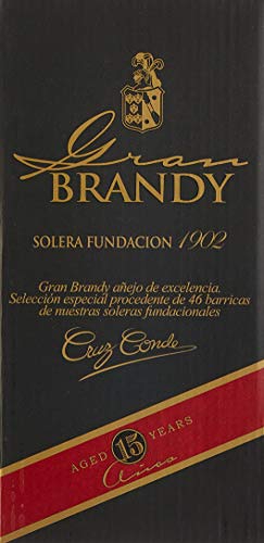 Cruz Conde Gran Brandy Seleccion Especial Solera Fundacion 1902 (1 x 0.7 l) – Bild 4