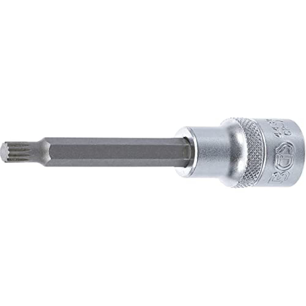 BGS 4432 | Bit Socket | length 100 mm | 12.5 mm (1/2") Drive | Spline (for XZN) | M7