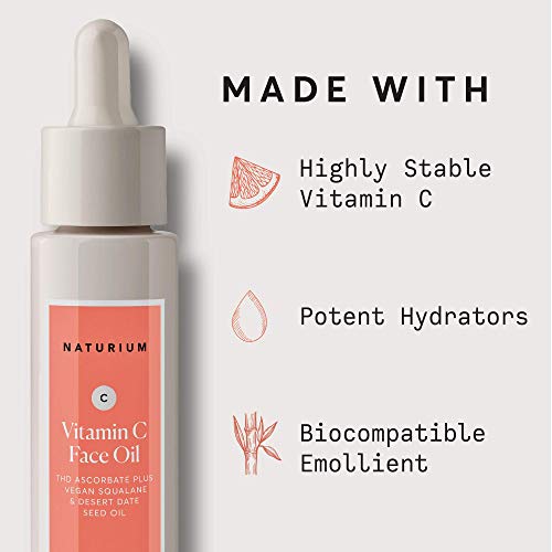 Vitamin C Face Oil 1oz from Naturium Hyaluronic Acid & Vitamin E
