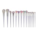 OVERMAL 15PCS Make Up Foundation Eyebrow Eyeliner Blush Cosmetic Concealer Brushes