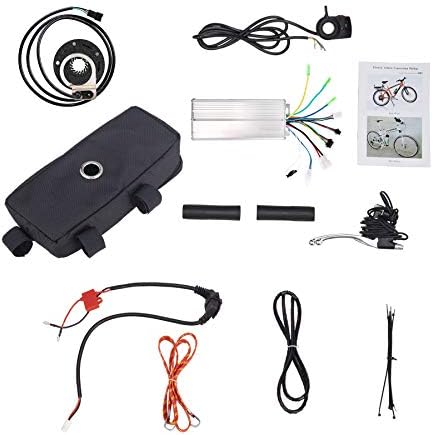 Z ZELUS Roue Électrique 26" 66 cm pour Vélos, Roue avec Moyeu Moteur pour E-Bike, Kit de Conversion