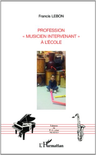 Profession musicien intervenant à l'école