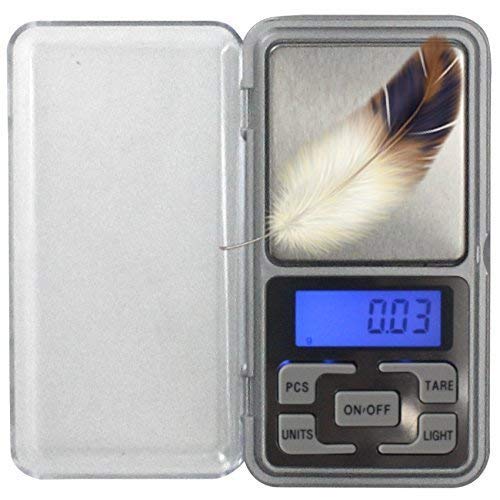 Musykrafties Mini Digital Pocket Electronic Scale for Resin Epoxy Measuring Crafting Projects Jewllery Gold Kitchen