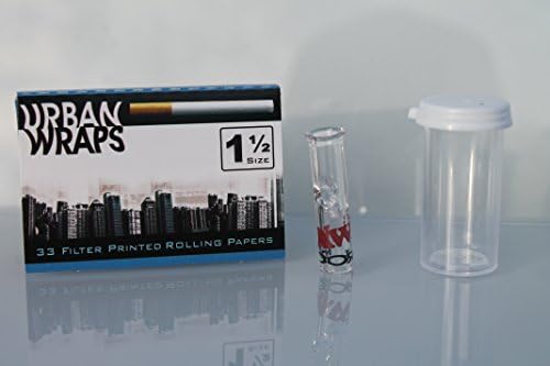 Urban Wraps Rolling Papers #64 with 1 Roor Raw Round Tip