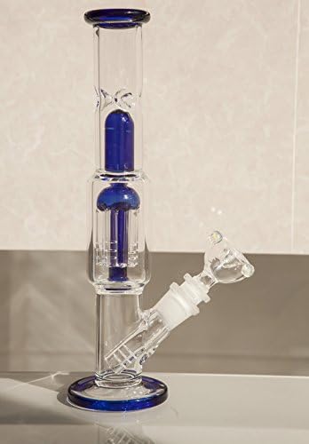 Handmade Glass 11 inch Interface 14mm (Blue)