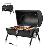 Portable Charcoal Grill, HaSteeL Small Folding