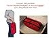 TREKOLOGY YIZI HIGH Back Portable High Back Camping Chairs with Head Rest - Compact Ultralight Heavy Duty Backpacking Chair with Carry Bag & Full Back Support for Hiker, Camp, Beach, Fishing, Outdoor
