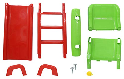 BUSDUGA Rutsche Rot - kompakte Kinderrutsche ab 18 Monate - robuster Kunststoff – Bild 6