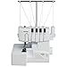 Brother R1634D 3 or 4 Thread Serger with Differential Feed, White (Renewed)