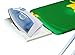 Ybm Home & Kitchen Heavy Duty Deluxe 4-leg Steel Mesh Top Adjustable Height Ironing Board 1548-24 (Green)