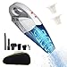 Handheld Vacuum, Portable Handheld Vac, Hand Held Vacuum Cordless Rechargeable for Car and Home, Lightweight Vacuum Cleaner with Powerful Suction, Wet Dry Hand Vac