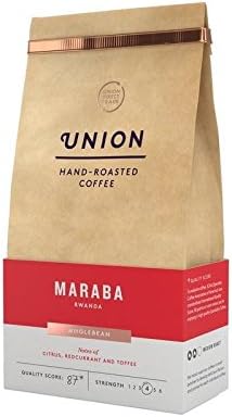 Union Coffee Medium Roast Coffee Beans - Maraba Rwanda 200g - Pack of 6