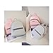 OULII Fashion Causal Backpack Travel Handbag Mini School Bags Daypack for Lady Girls (Grey)