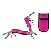 The Original Pink Box PB1MULTI Multi-Tool with Storage Pouch, Pink