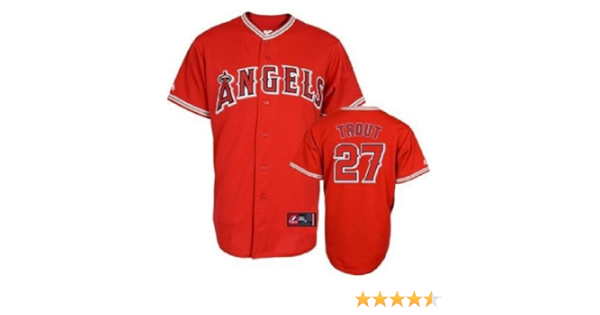 mike trout jersey amazon